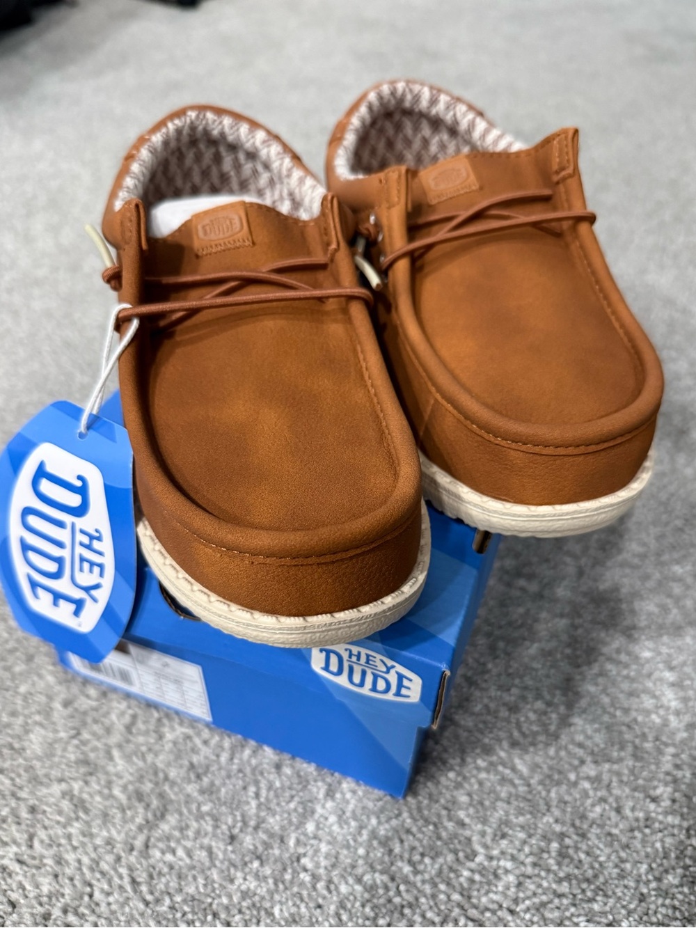Hey Dude Kids Brown Casual Moc Sneakers